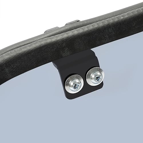 Miniatura 9 de Kojem Parabrisas trasero compatible con Can-Am Defender HD 5 HD 8 HD 10 MAX Smoke Back Wind Shelter 2016-2023 parabrisas panel trasero (ver lista de