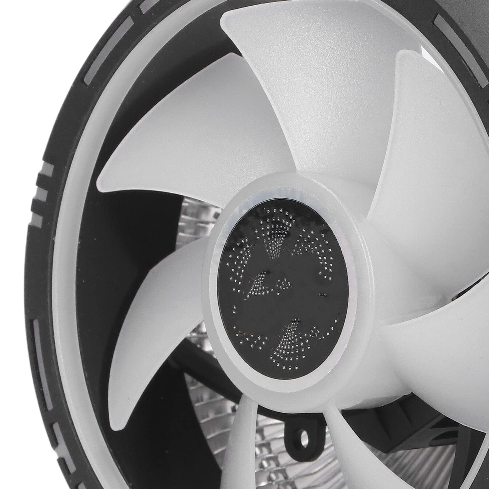 ViaGasaFamido Chłodnica Procesora Komputera Miedź Aluminium Wentylator Chłodzący Procesor Duża objętość Powietrza Cichy Radiator Rozpraszający Ciepło dla Użytkowników Komputerów Stacjonarnych