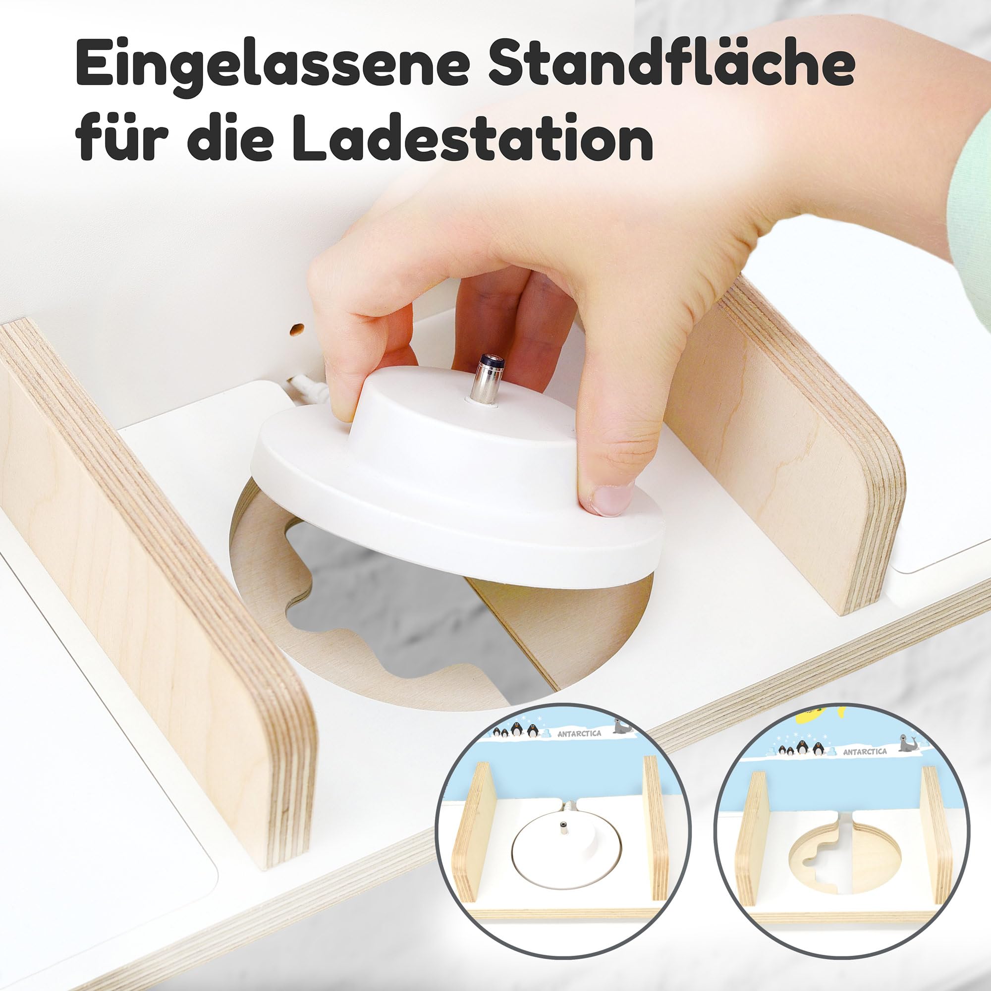 stadtecken Estantería de madera para caja de música I Adecuado para la caja Toniebox y aprox. 50 Tonies I Almacenamiento Tonie perfecto en la habitación de los niños I Para colocar de pie o colgar I