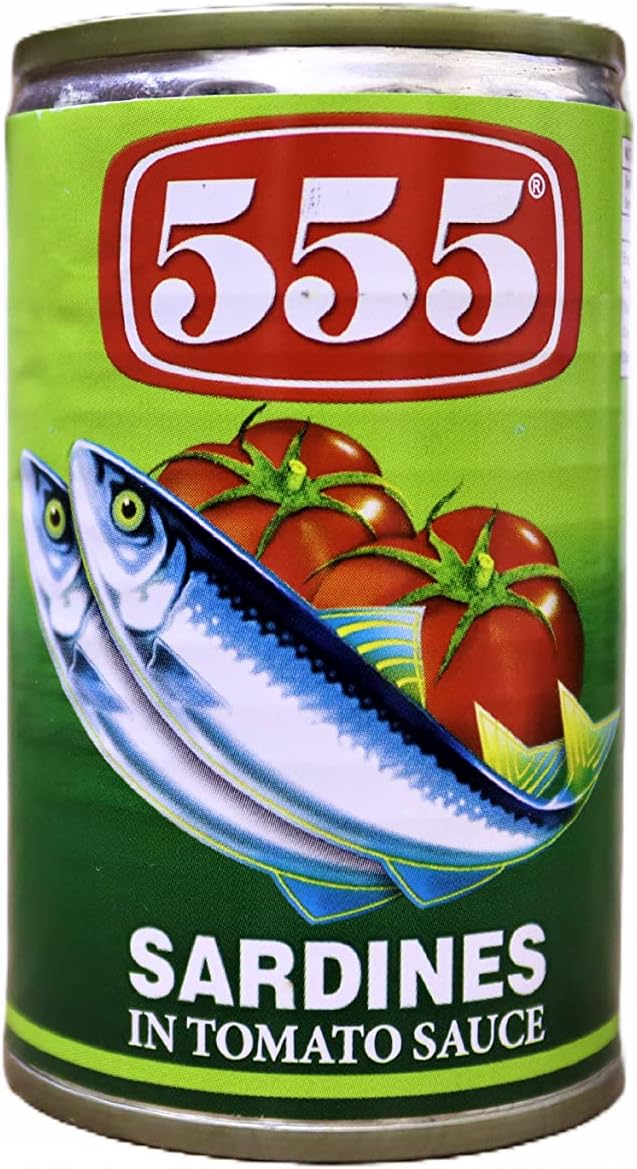 555 Sardines in Tomato Sauce (Original) 5.5 oz [Pack of 6]