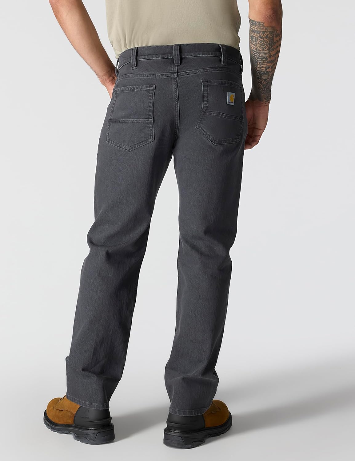 Carhartt Mens Relaxed Straight Rugged Flex Dyed Jean - Image 2