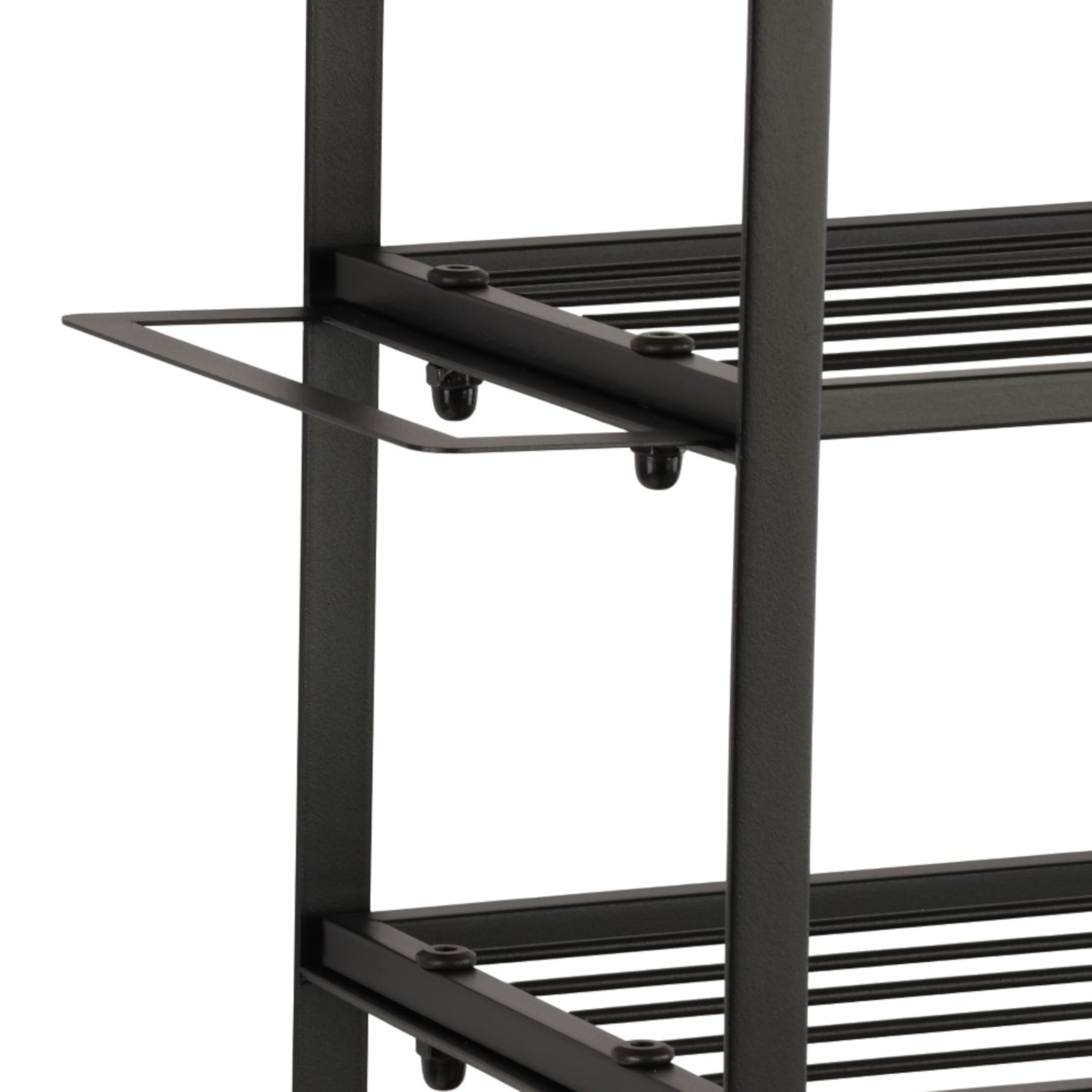 botle Scaffale in metallo da parete per utensili elettrici e utensili, organizer da officina, 86 x 43 cm, 6 ripiani, scaffale da officina per trapani, martelli, robusta organizzazione da garage