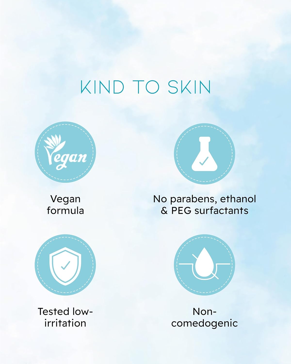 Beyond Angel Aqua Moisture Big Toner (16.9fl oz) - Korean Skin Care. Refreshing & Soothing Hydration for Sensitive Skin, Vegan Formula. Chervil, Hyaluronic Acid, Panthenol. - Image 5