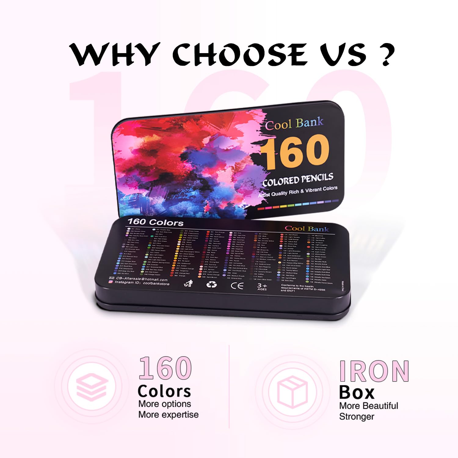 【最終価格】高級油性色鉛筆 62色 布ケース付 最終価格】高級油性色鉛筆 62色 布ケース付