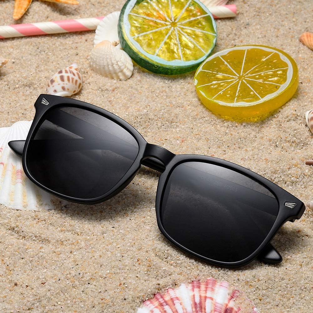 DUSHINE Polarized Sunglasses for Women Classic Retro Style UV400 Protection