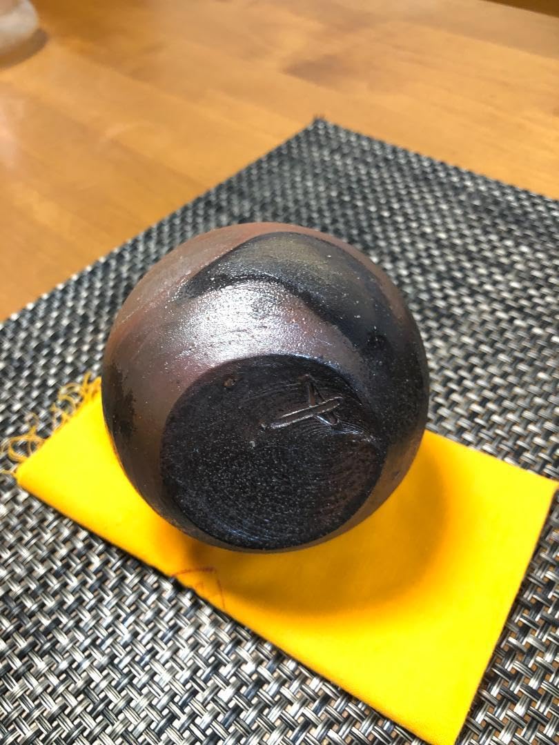 Amazon.co.jp: 備前焼岡田輝 備前徳利 日本工芸会正会員