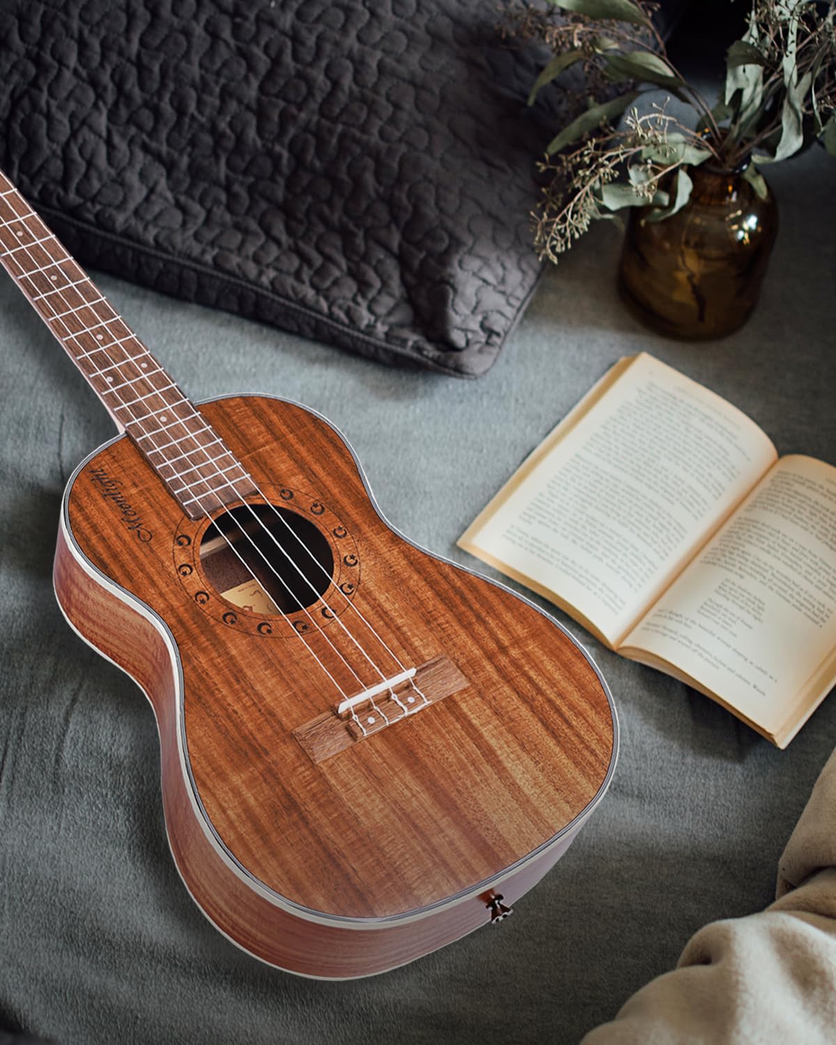 Winzz Ukulele Concerto 30 pollici adulti bambini principianti set ukulele legno KOA migliore per i professionisti