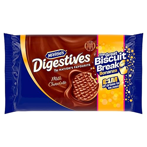 McVitie's Galletas digestivas de chocolate con leche, paquete doble, 22.29 oz (1 paquete individual)