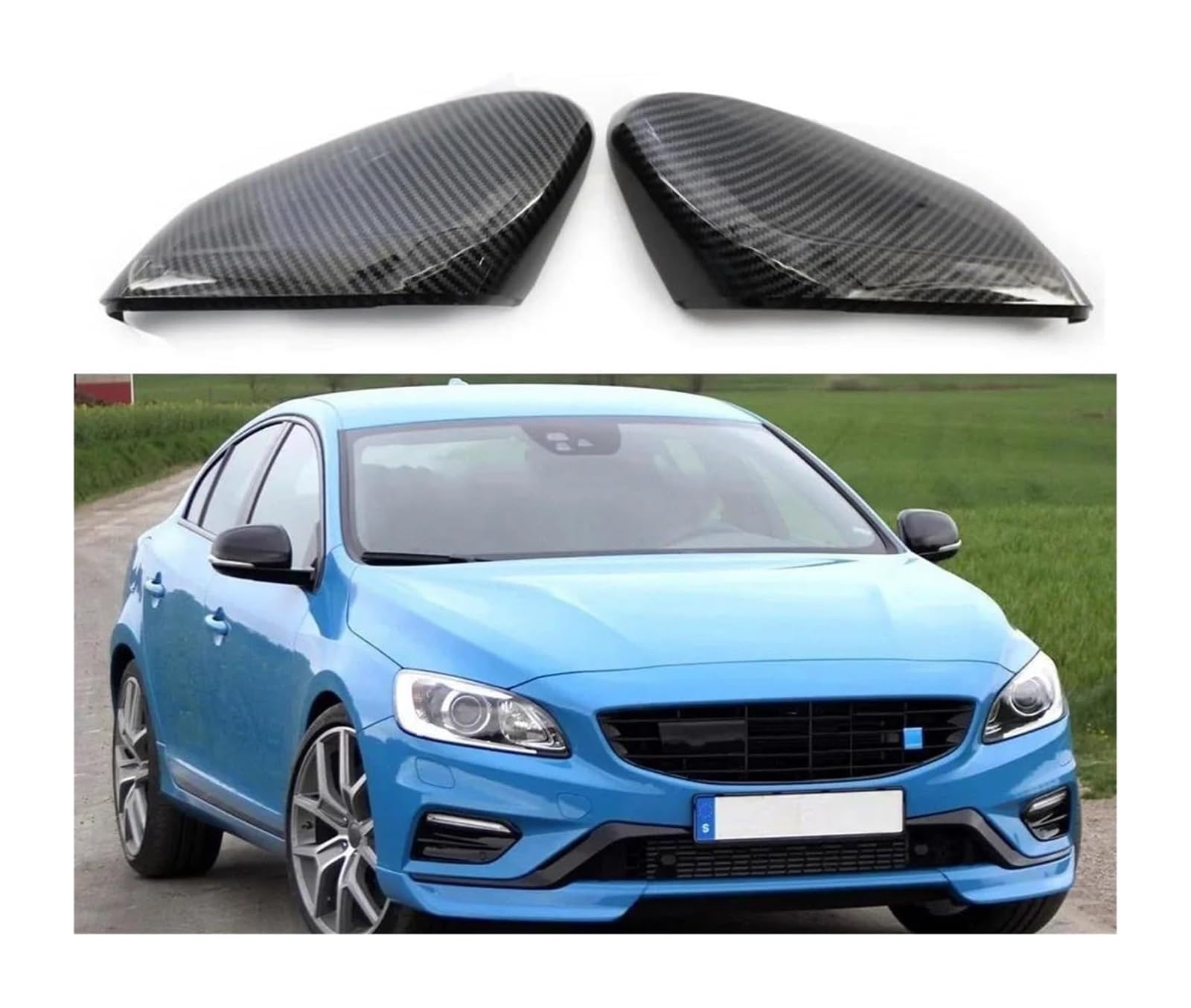 Copricalotta Specchietto Esterno Per Volvo S60 2011-2019: Sinistra, Colore 2, Protezione E Aerodinamica