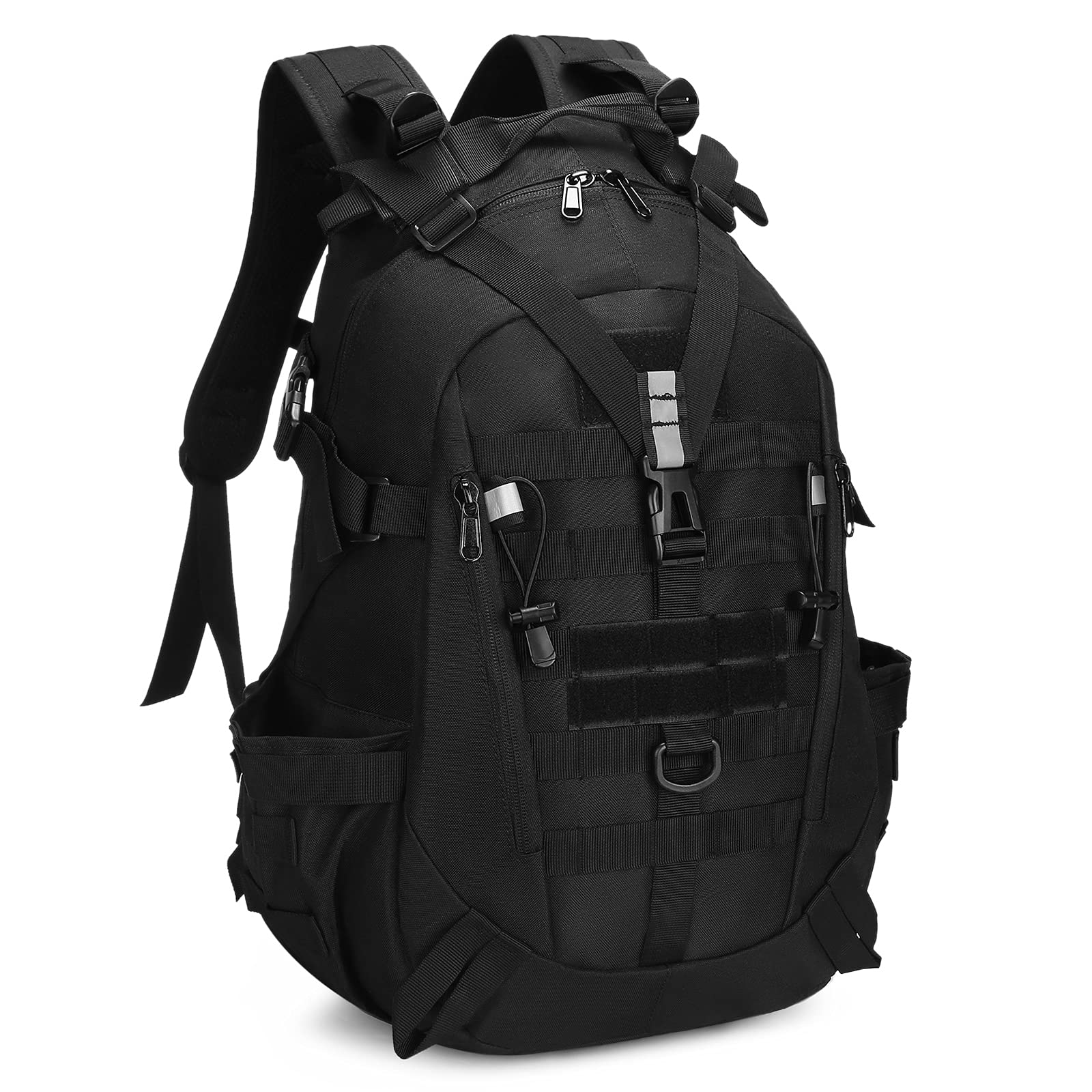 HUNTVP Sac à Dos Randonnee 30L, Sac a Dos Militaire Tactique Sacs Molle Randonnée Backpack Fonctionnel pour Homme Femme Trekking Camping Voyage Journée Sports de Plein Air