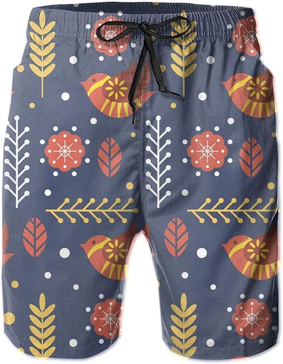 QUEMIN Cute Scandinavian Folk Pattern Cute Scandinavian Folk Pattern