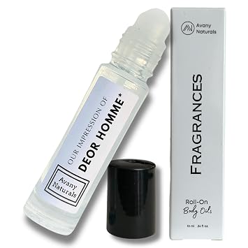 Tobacco Scented Cologne for Men - Alternative Replicat Fragrance Body Oil, Roll on Perfume for Man, Enhanced Long Lasting Parfum Sample, Travel Size Sampler DiorHomme-Inspired