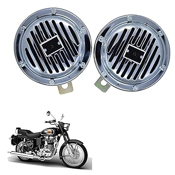Vagary Chorme electric Horn Set forRoyal Enfield Bullet 500
