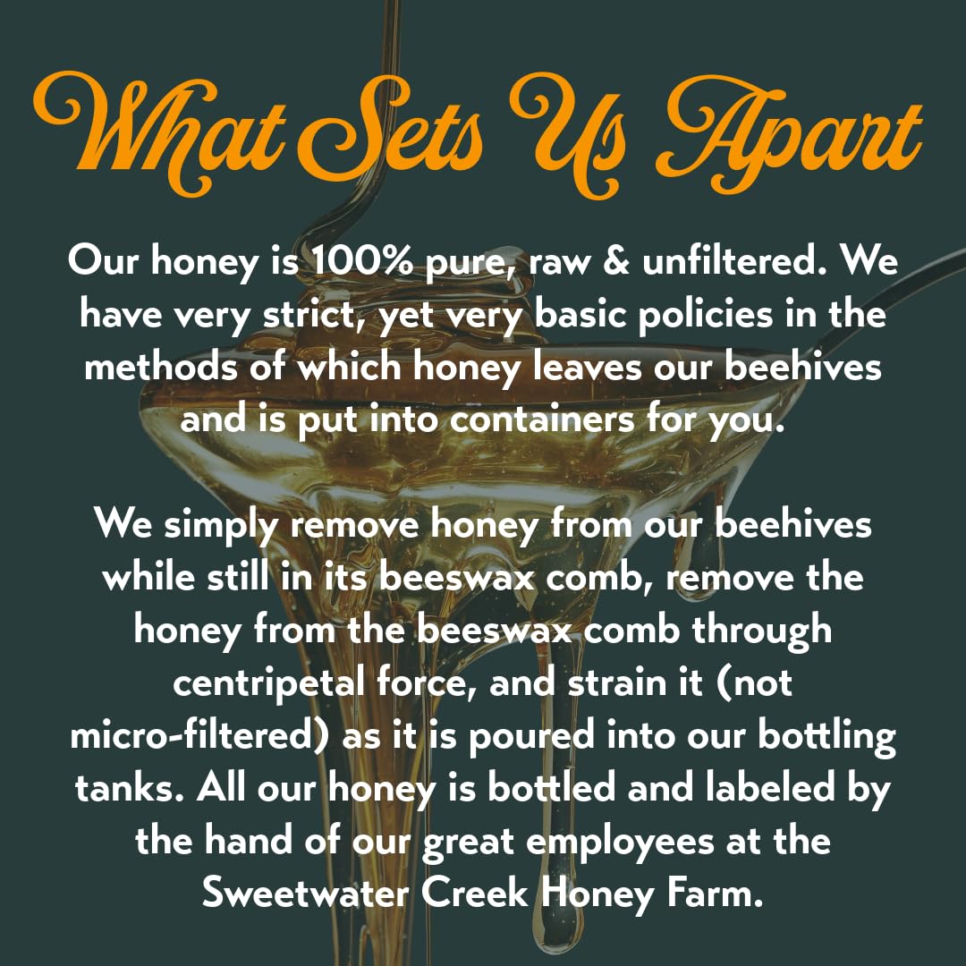 Tupelo Honey-Pure, Raw, All Natural-32oz