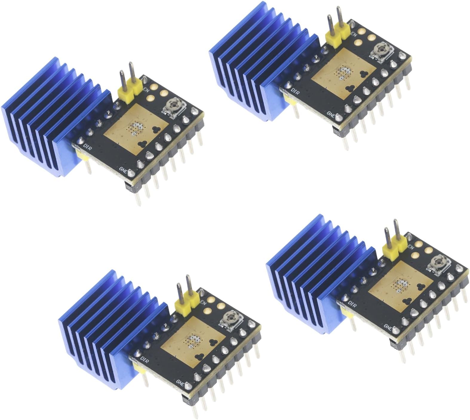 Stepper Driver Module 2209 / ATD5833 Quiet Printing Equipment Control, Easy Install, Thermal Optimization Quiet Stepper Motor Driver