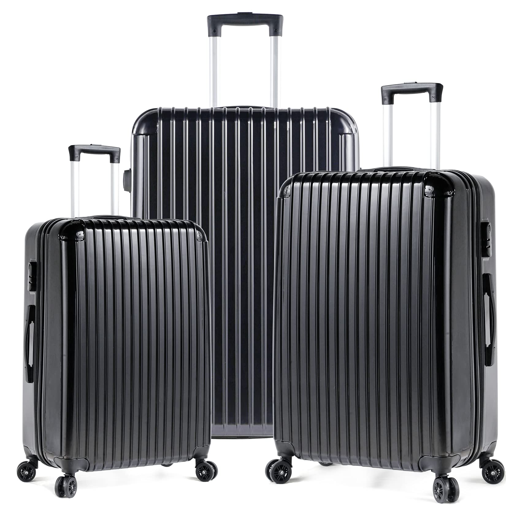 Bagages rigides Miibox robustes et faciles à transporter avec roues 360° - 8