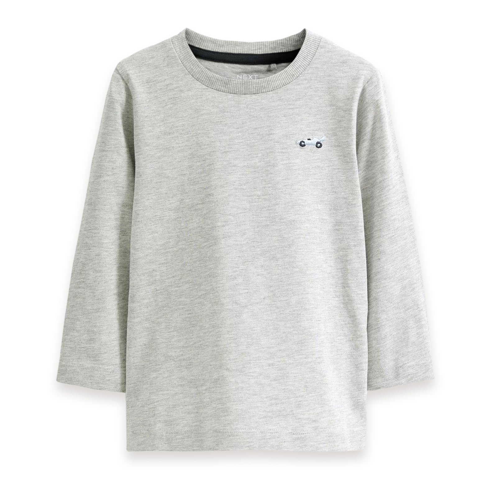 NEXT Ragazzo Confezione da 5 Magliette a Manica Lunga | Bambino, Standard, Pull On, Lavabile in lavatrice