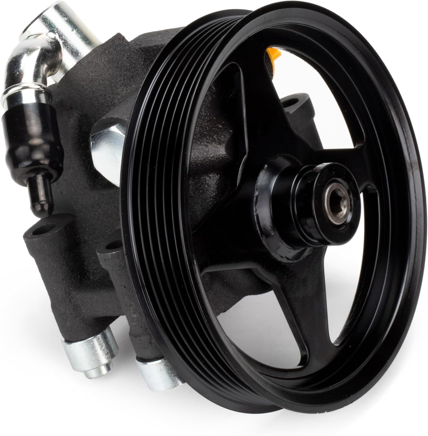 Power Steering Pump with Pulley Compatible with Ford F-150 F150 2009 Lobo 2009 V8 4.6L 5.4L, Replace # 9L3Z3A674B 20386