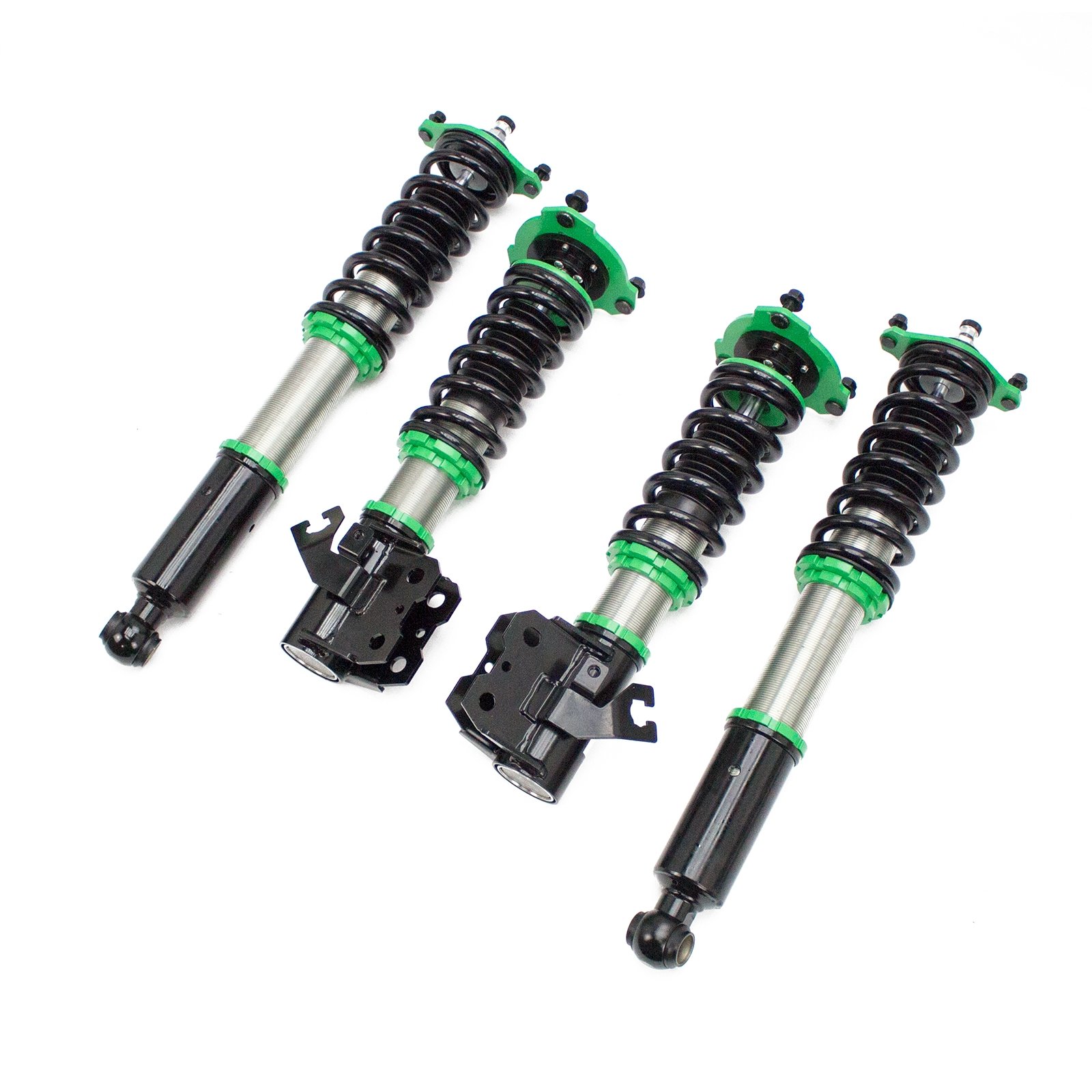 Rev9 R9-HS2-007 Hyper-Street II Coilover Suspension Lowering Kit, Mono-Tube Shock w/ 32 Click Rebound Setting, Full Length Adjustable, compatible with Nissan 240SX (S14) 1995-98
