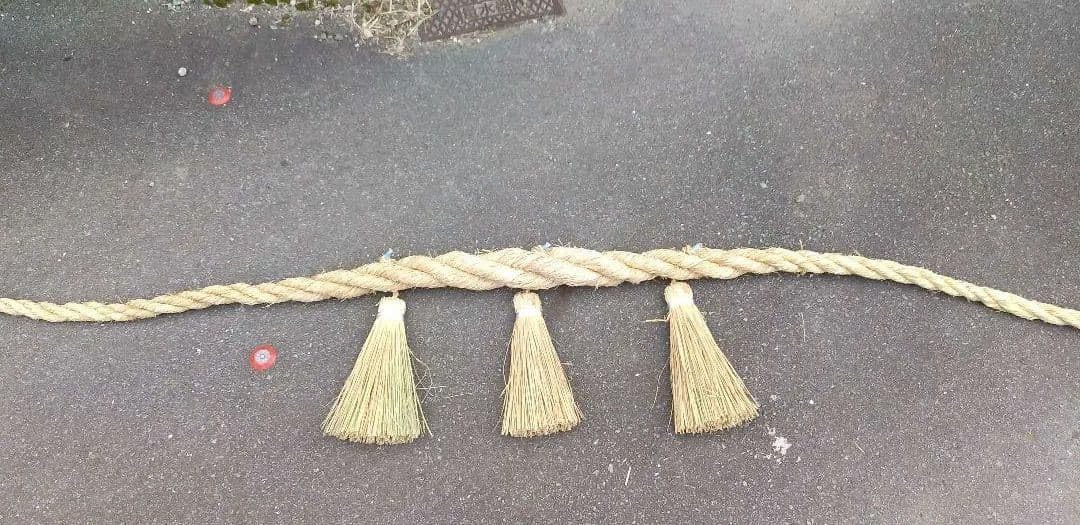 しめ縄 神社鳥居、境内用 Amazon.co.jp: 12尺 360㎝ 神社鳥居用しめ縄