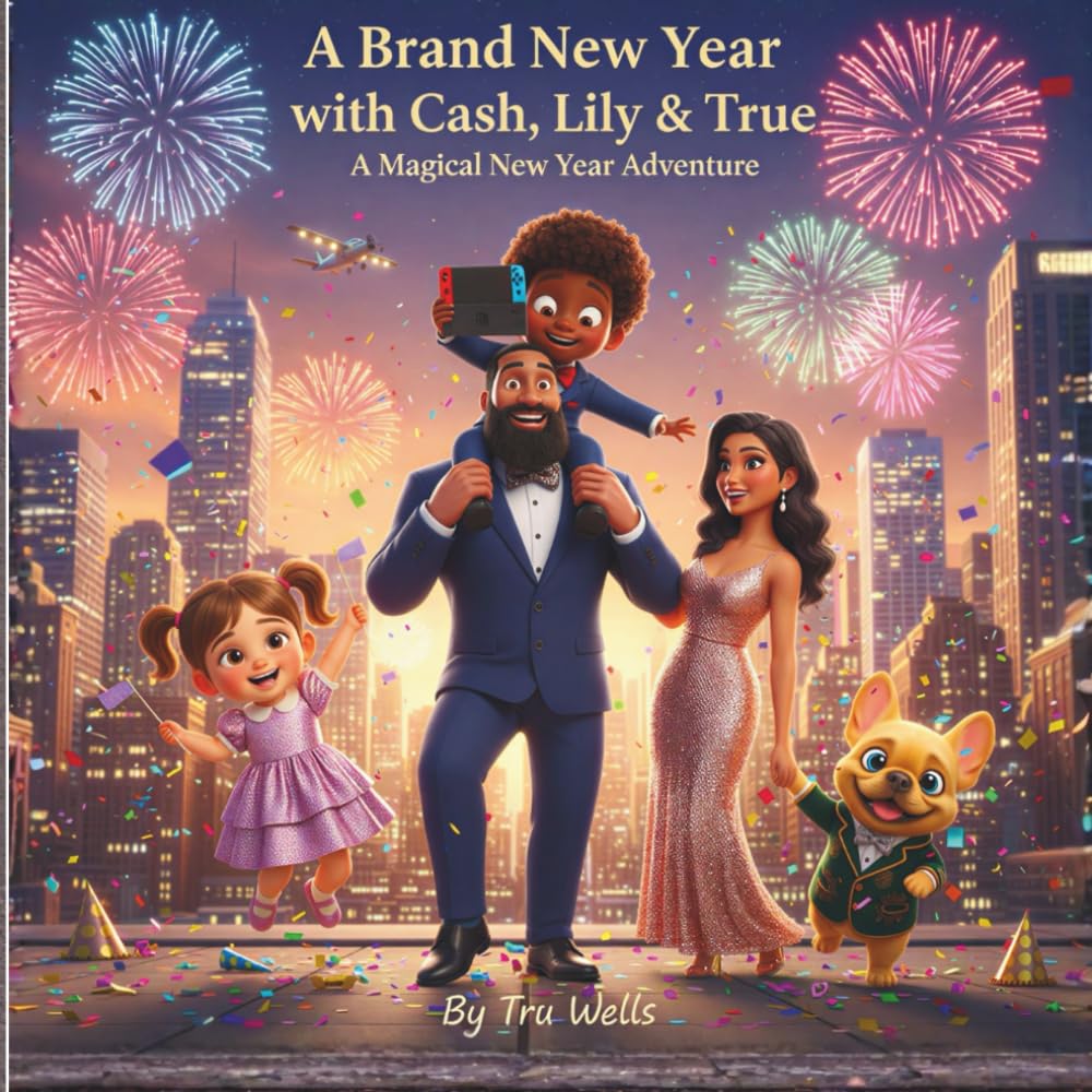 A Brand New Year with Cash, Lily & True: A Magical New Year Adventure (Adventures With Cash The Fluffy Frenchie)