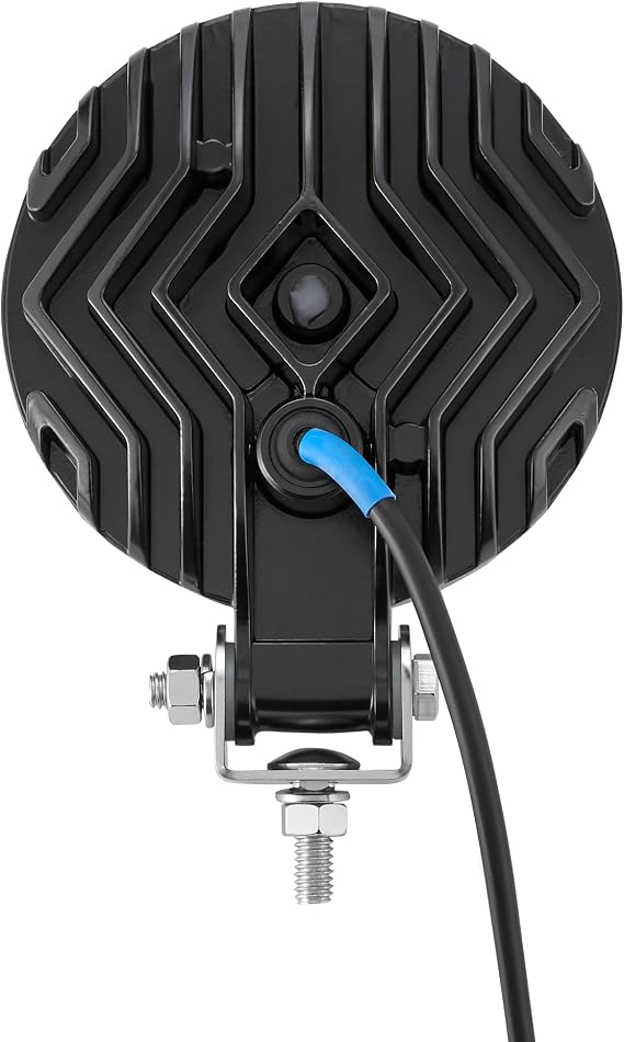 Maxxima MWL-41 Black Round 16 LED Work Light, 2100 Lumens, 1 Pack