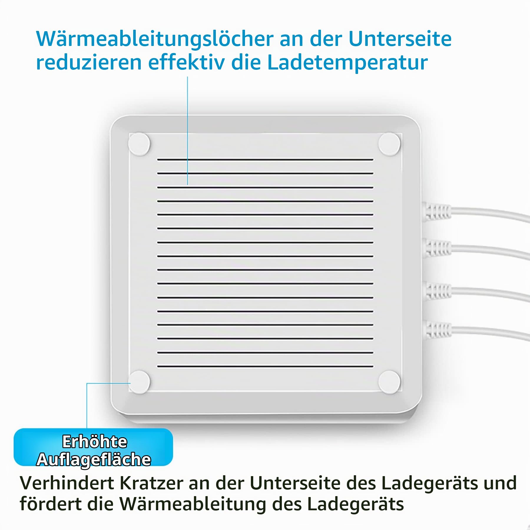 Akku Ladegerät für DJI Mini 4/3 Pro,Mini 3 Drohne,6 in 1 Parallel Battery Charger Hub,Charging Akkuladestation Zubehör