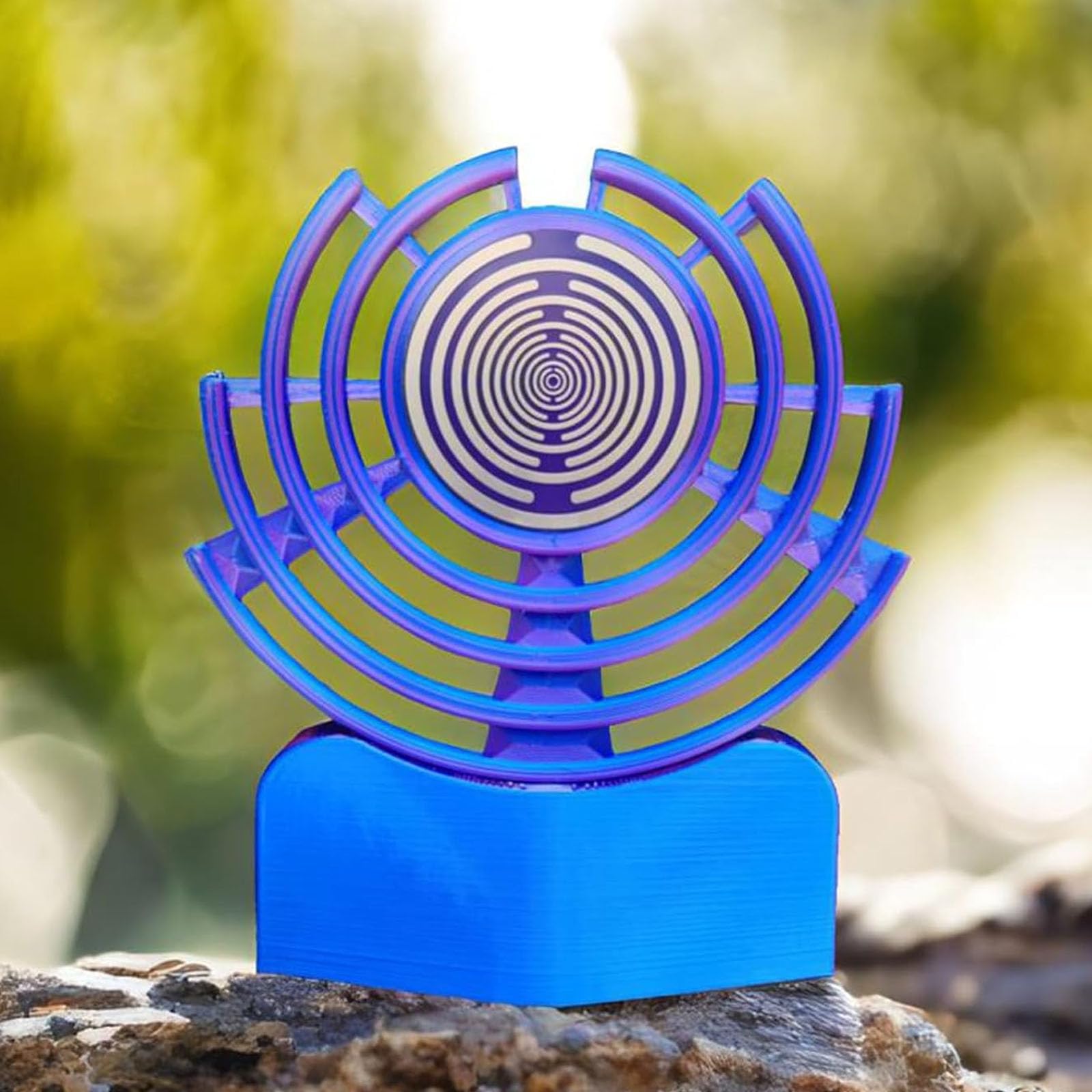 Tesla-Spule Mit Multiwellen-Oszillator, Tesla-MWO-Polarisationsscheibe, Qi-Feldgenerator, Durchmesser 5 Cm/10 cm, Für Meditation, Spirituelle Darstellungen, Taoistische Kultur