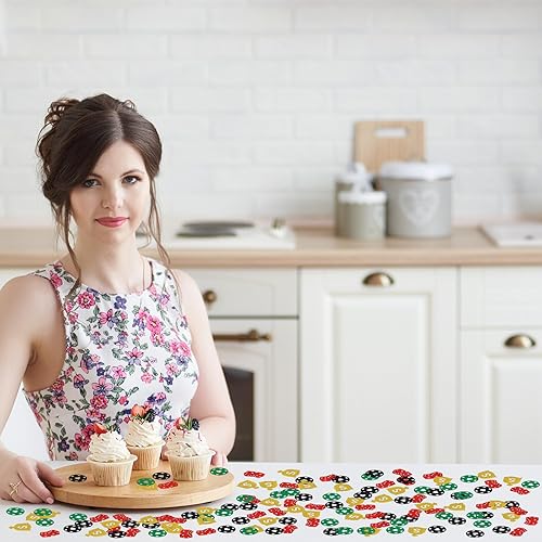 Miniatura 6 de Fichas de juego con purpurina de dólar, confeti nocturno de casino de dinero, cumpleaños, dispersión de papel de boda, decoración de mesa de fiesta