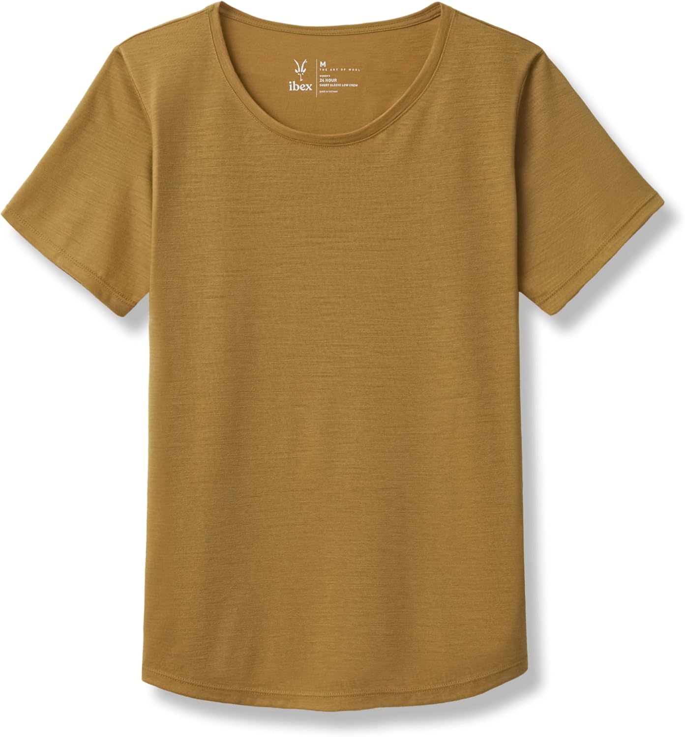 IBEX Merino Wool 24 Hour Short Sleeve Low Crew for Women | Lightweight & Breathable Solid Crew Neck Women's Top - Image 8