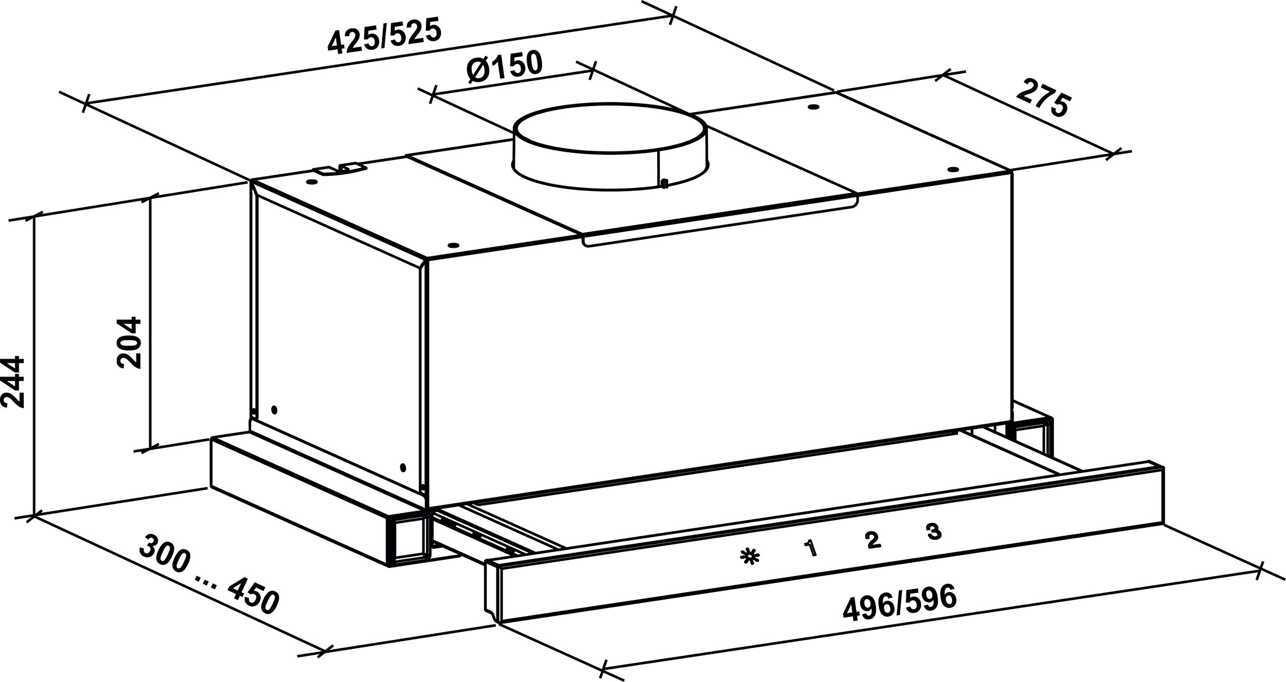 Gurari Einbau Dunstabzugshaube 60cm,Flachschirmhaube,1000m³/h Motor,Touch Control,Schwarz Glas,Einbauhaube,Einbauhaube,Ablufthaube,Umlufthaube,Abzugshaube,inkl. 2 Pack.Umluft BITTE MAßANGABEN BEACHTEN
