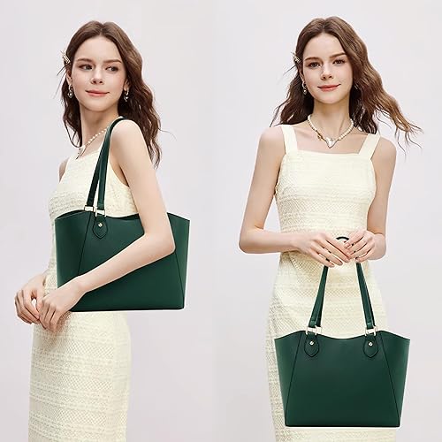 Miniatura 9 de CHICAROUSAL Bolso tote para mujer, bolsos grandes y carteras para mujer, de cuero PU, bolsos de hombro para mujer