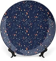 Vista 9 de Placas de cerámica, placas de cerámica decorativas de astrología, la placa parece cuadrada con detalles zodiaco, 6 pulgadas, platos decorativos