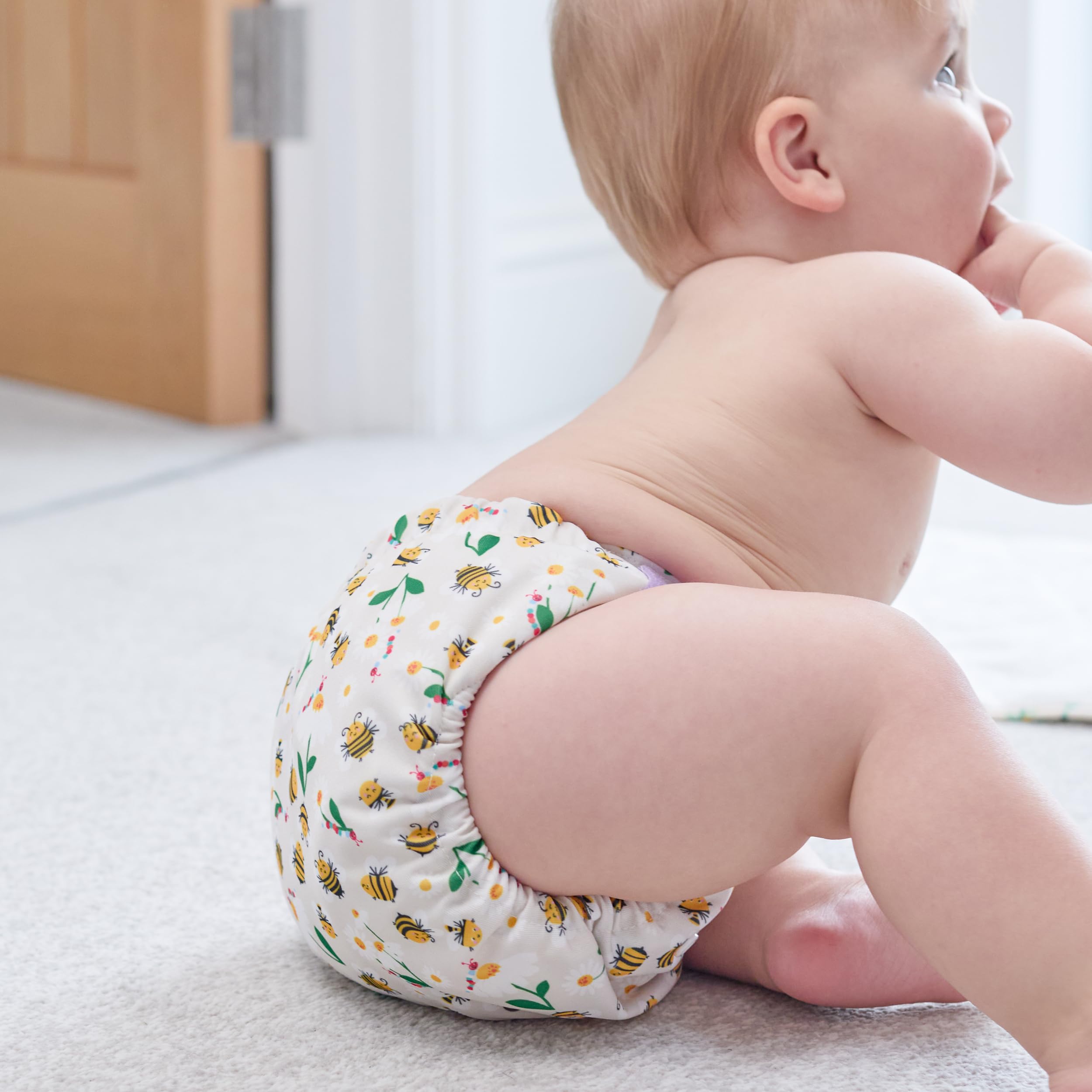 Bambino Mio Rivoluzionario Pannolino di Stoffa Riutilizzabile Eco Sostenibile Lavabile