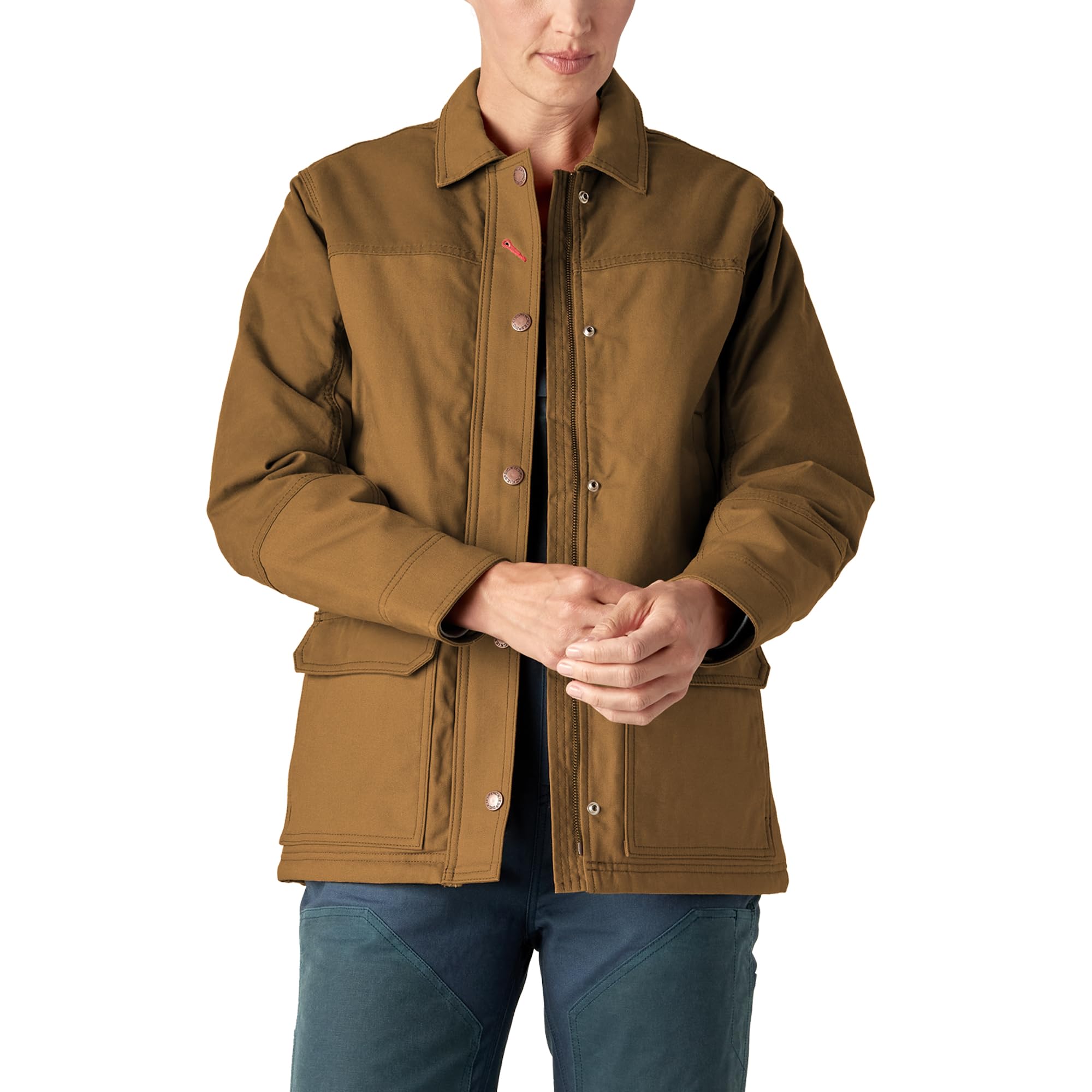 Dickies Womens Waxed Canvas Chore Coat