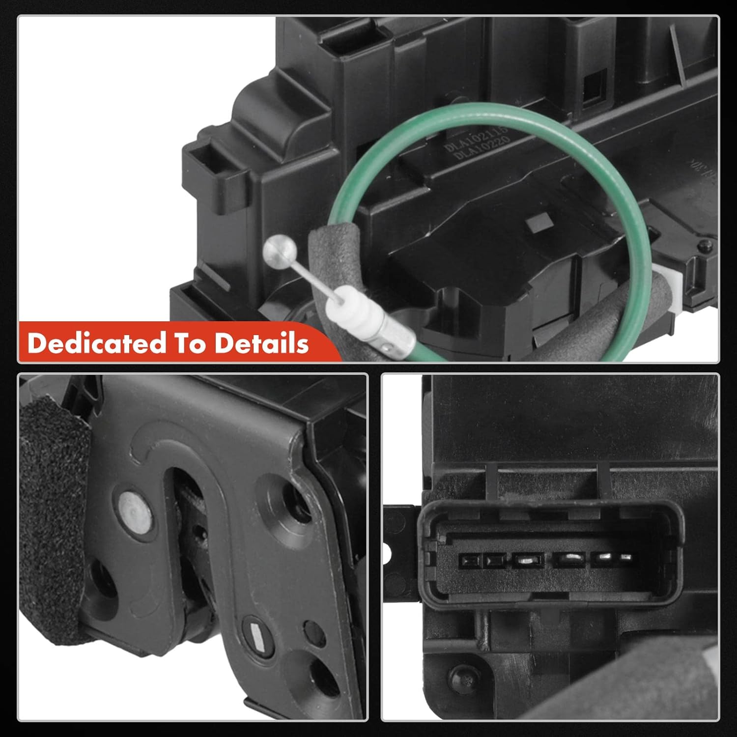 A-Premium Rear Right Passenger Side Door Lock Actuator Compatible with Hyundai Genesis 2009-2014
