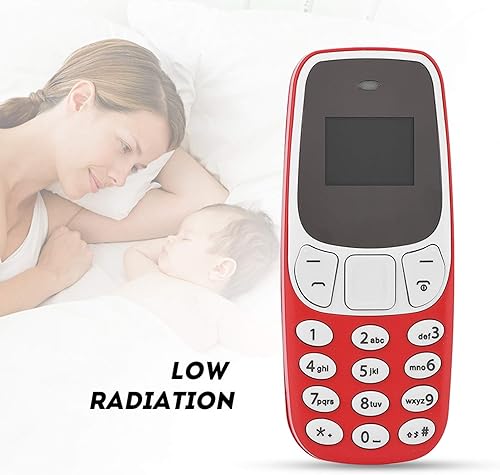 Miniatura 5 de Mini teléfono móvil, pequeña tarjeta dual dual standby GSM Bluetooth teléfono celular con cambiador de voz integrado, reproductor de música MP3MP4,