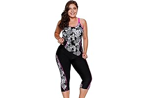 Plus Size Swim Capris for Women