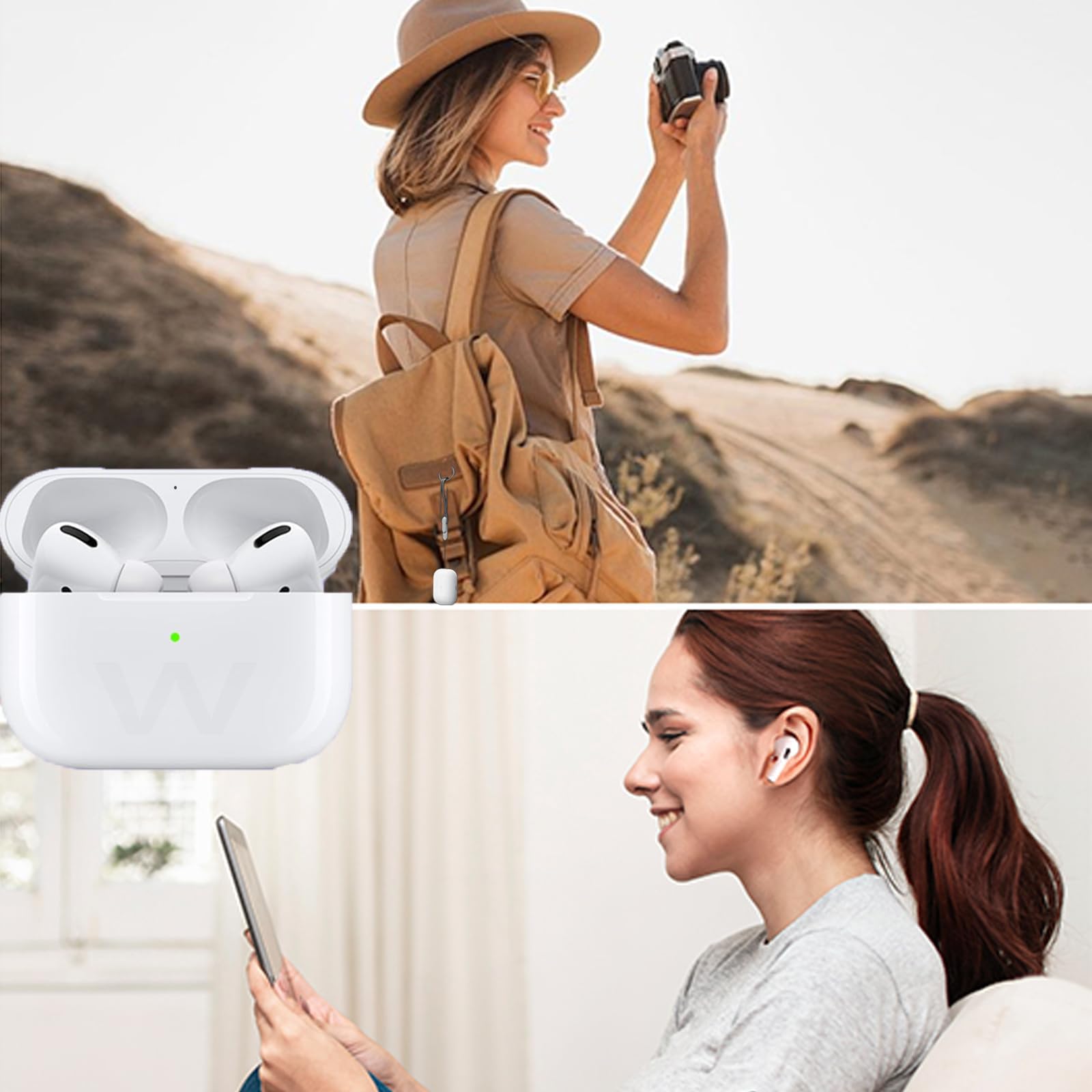 Amazon | Alimingyan 充電ケース 互換・交換可能 AirPods Pro 1・2