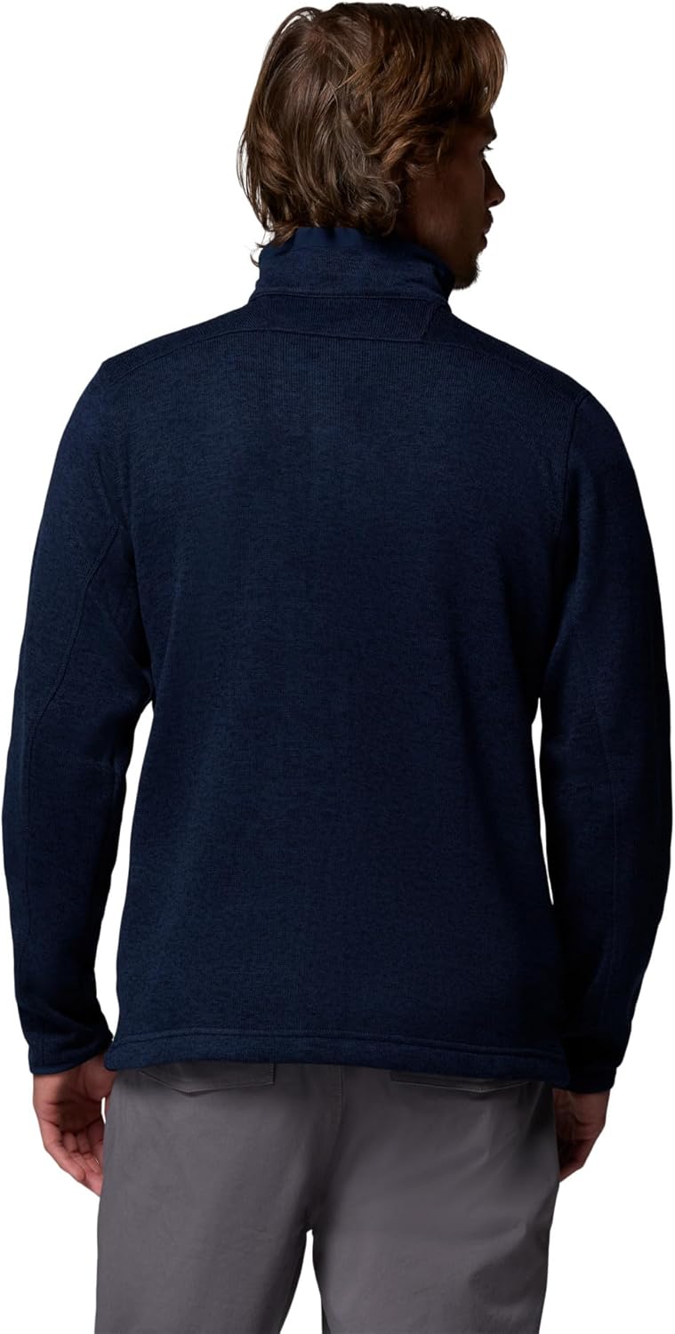 Columbia Men's Sweater Weather Full Zip, Collegiate Navy Heather, X-Large - Image 2