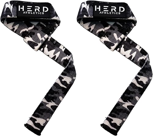 Lifting Wrist Straps 23" Length x 1.5" Width Padded Neoprene Cotton Straps for Weightlifting, Powerlifting, Functional Training, Strength Training