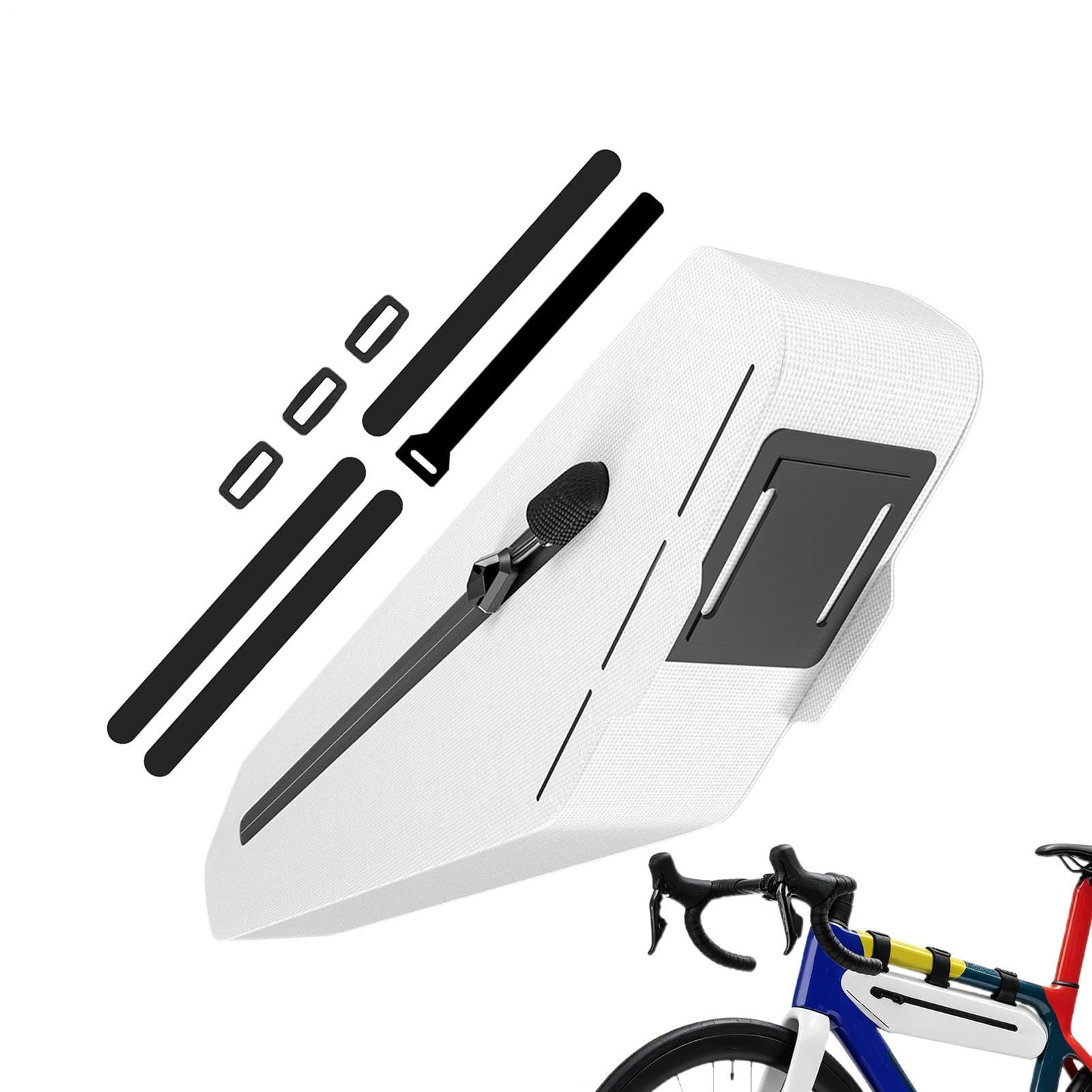 Generisch Borsa per tubo superiore della bicicletta, impermeabile, per | Outdoor viaggio pendolare avventura trail città ciclismo telaio borsa accessori attrezzatura