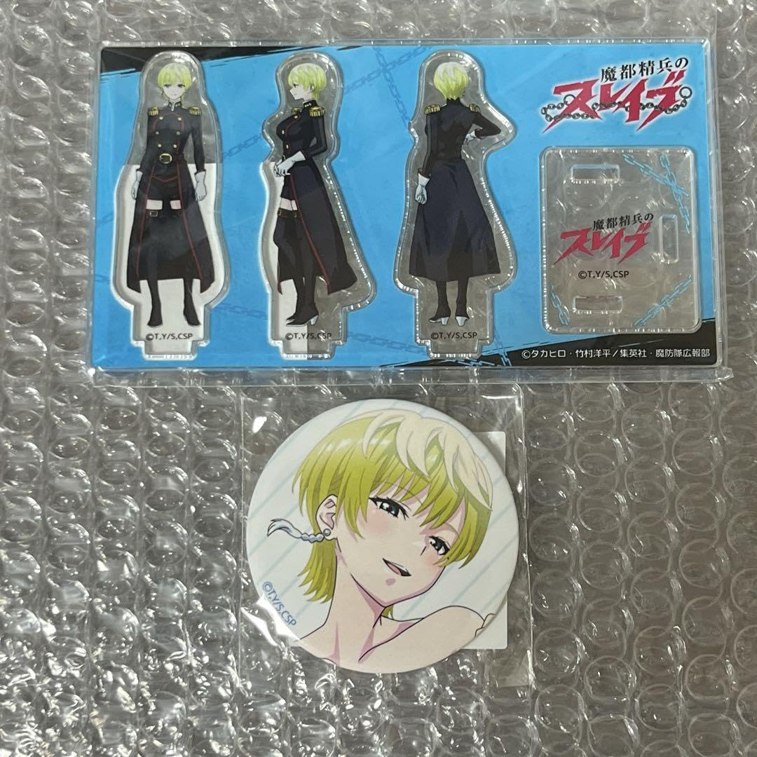 Amazon.co.jp: 魔都精兵のスレイブ 出雲天花 三面アクリルスタンド缶