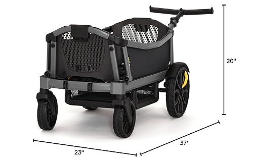 Miniatura 10 de Veer Cruiser City  Cochecito urbano prémium para bebés, niños pequeños y niños  Cochecito tradicional  Certificado JPMA  Ligero y plegable  2 plazas