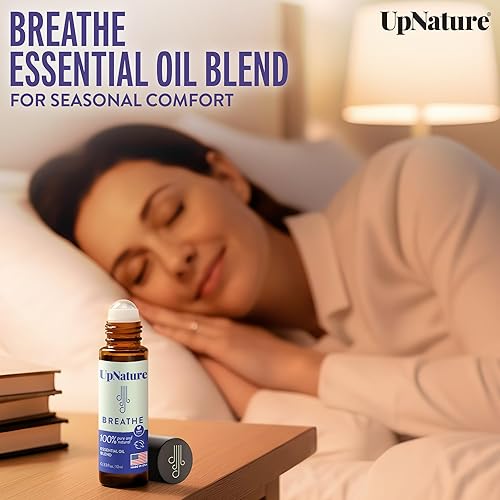 Miniatura 7 de UpNature Set de aceite esencial roll-on  Regalos de cuidado personal para mujeres  3 aceites esenciales Roll On (calma, belleza y respiración)