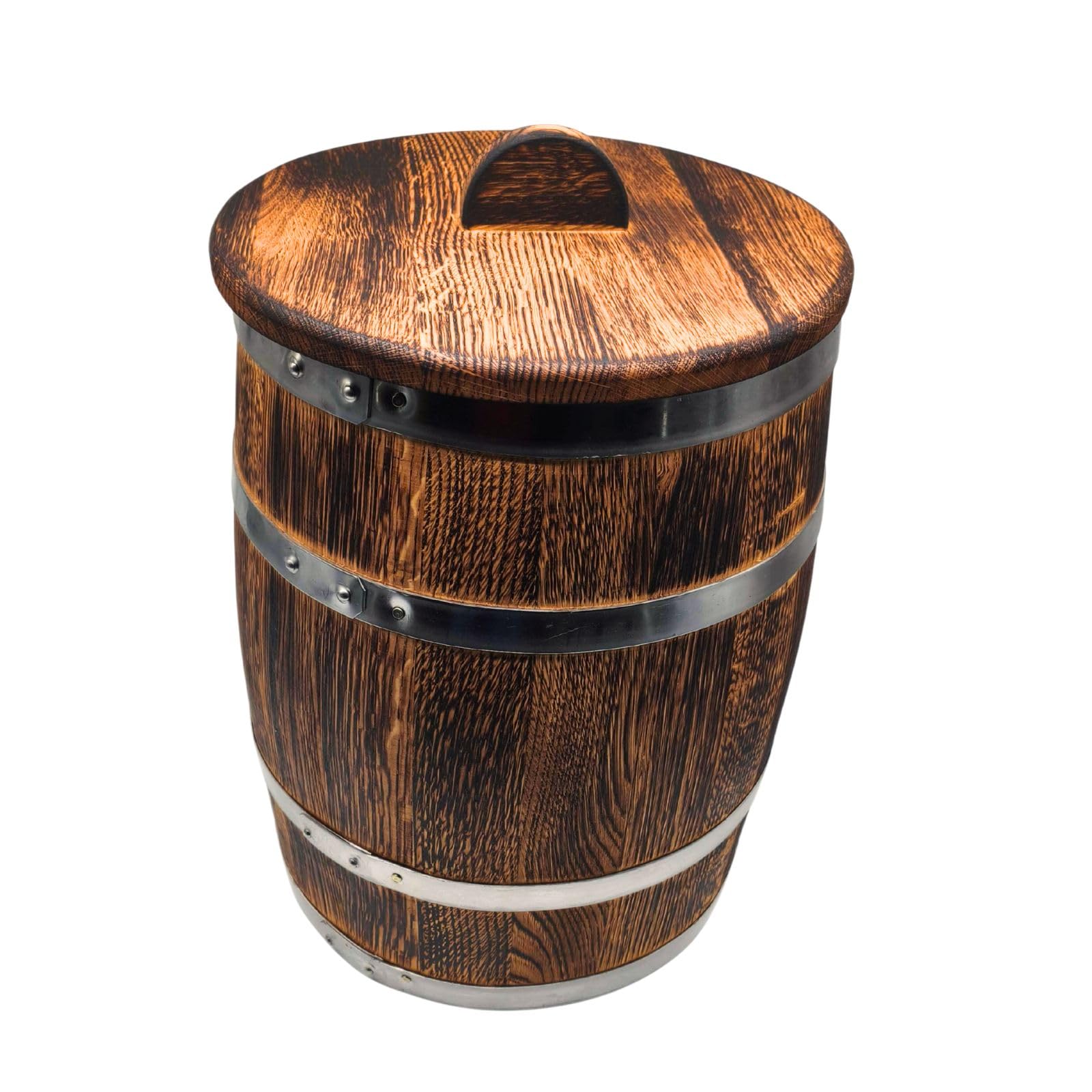 AlcoFermBrew Barril de Roble para Fermentación – Conservación Tradicional de Alimentos (30L)