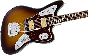 Fender Kurt Cobain Jaguar NOS - Sunburst de 3 tons com fingerboard