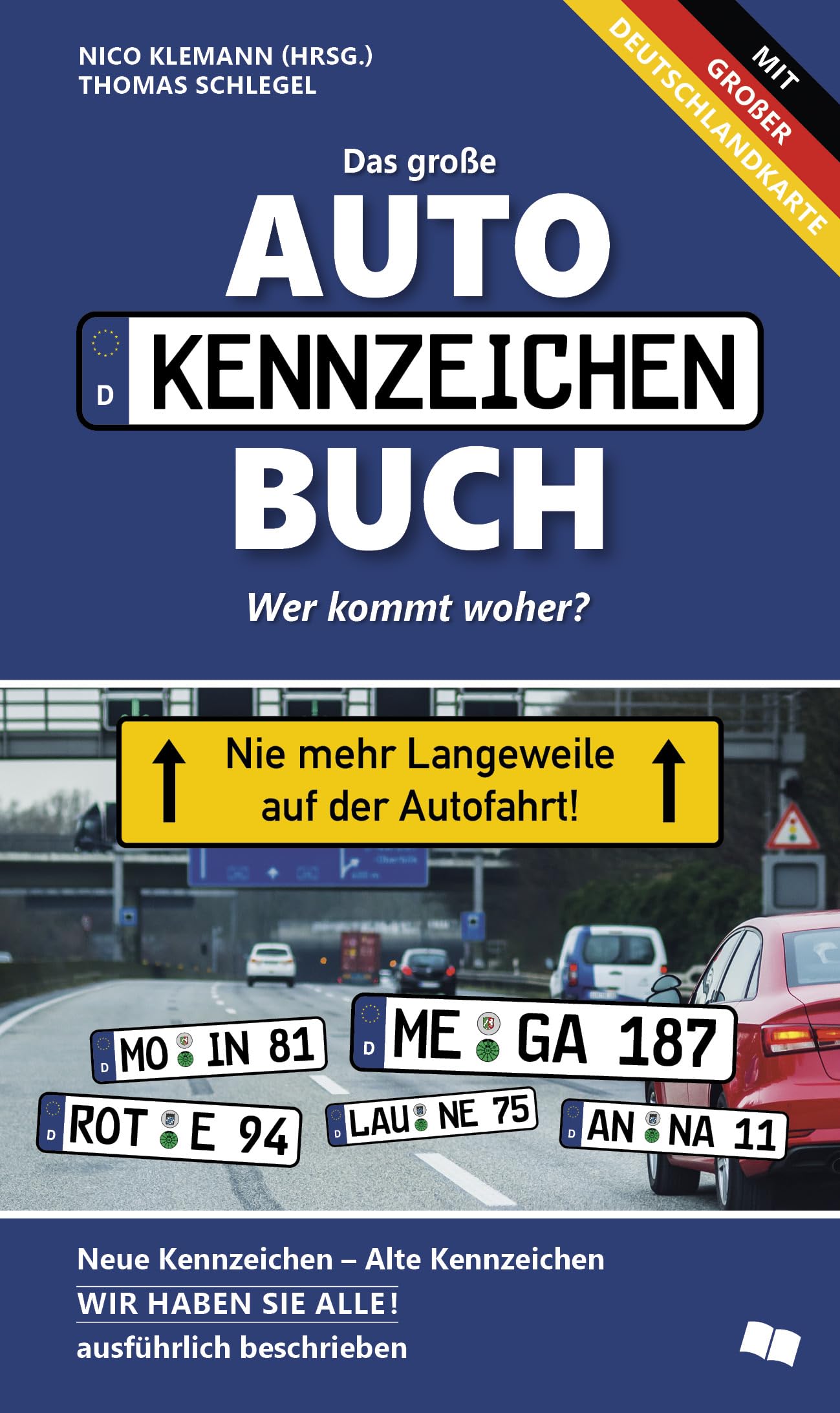 Unterwegs Verlag Das große Autokennzeichenbuch Autokennzeichenbuch