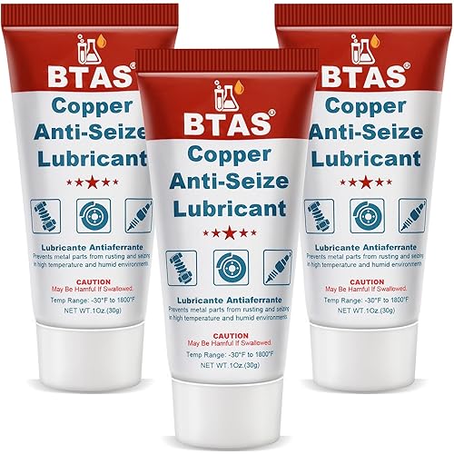 Miniatura 9 de Lubricante de Rosca Compuesto Antiadherente de Cobre Nunca Antiseize de Alta Temperatura para Bujías de Encendido 1 oz 1Pcs