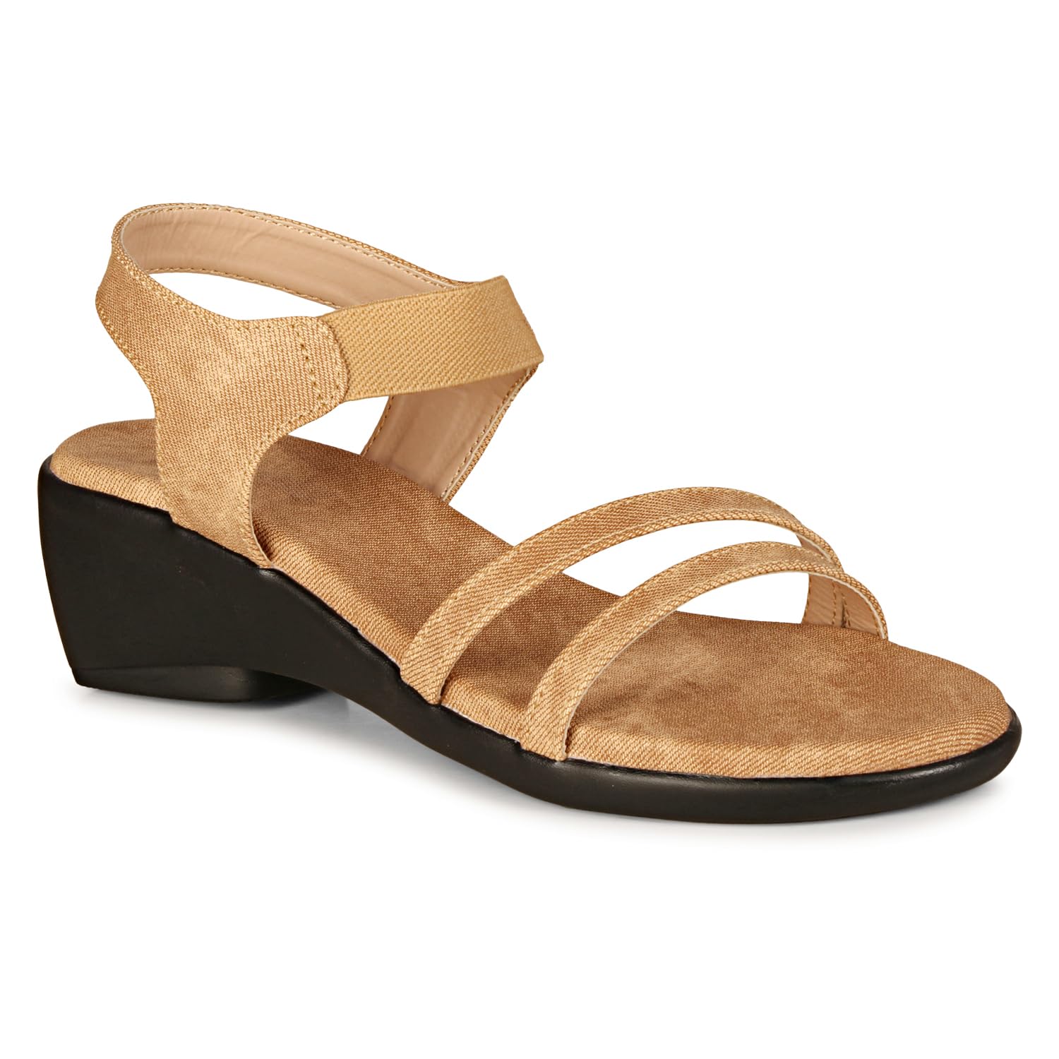 LUVFEET Women,s,Ladies,Girl Stylish Wedges Heels Fashion Sandals (B0D98BCLWL) Amazon Price History, Amazon Price Tracker